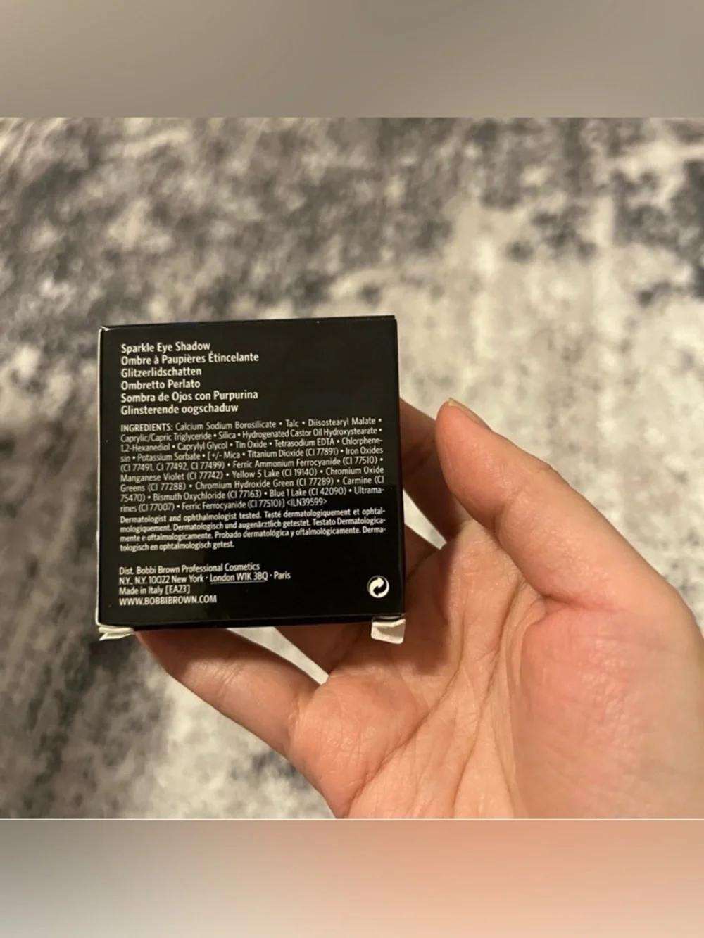 bobbi brown sparkle eye shadow cement 20 Discontinued